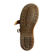 Load image into Gallery viewer, Vintage Dr. Martens Mary Janes in Forest Green Patent (Made in England)
