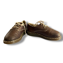 Load image into Gallery viewer, Vintage Dr. Martens “Made in England” Brown Pebbled Leather Shoes
