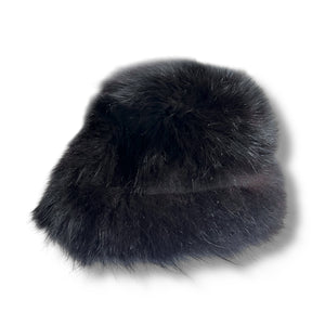 Vintage Bigel Bruxelles Black Fur Hat