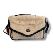 Load image into Gallery viewer, Rare Coach Bandit Messenger – Shearling &amp; Leather Edition
