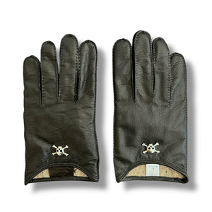 Vivienne Westwood Leather Skull Gloves – Size L