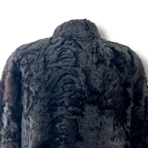Vintage Black Persian Lamb Coat