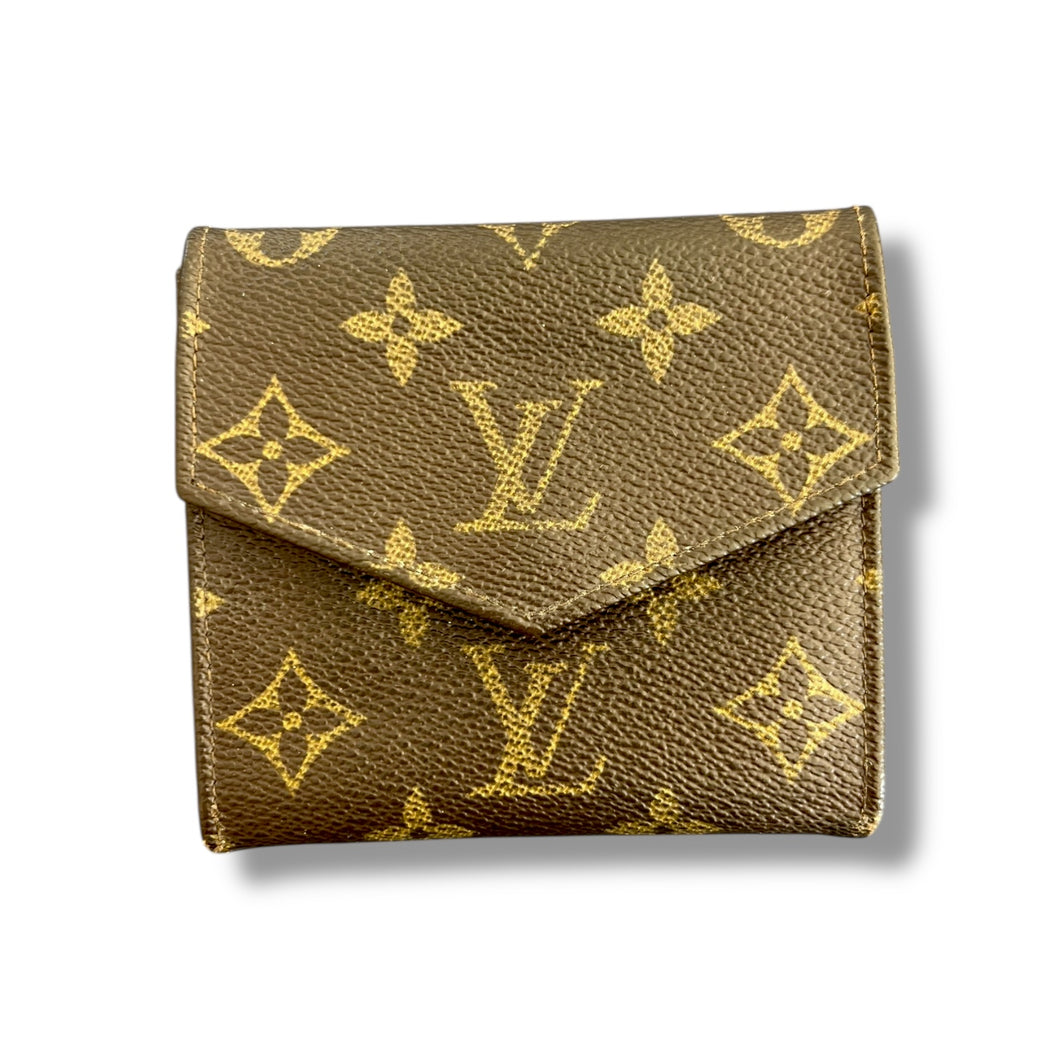 Vintage Louis Vuitton Monogram Trifold Wallet, France 1987