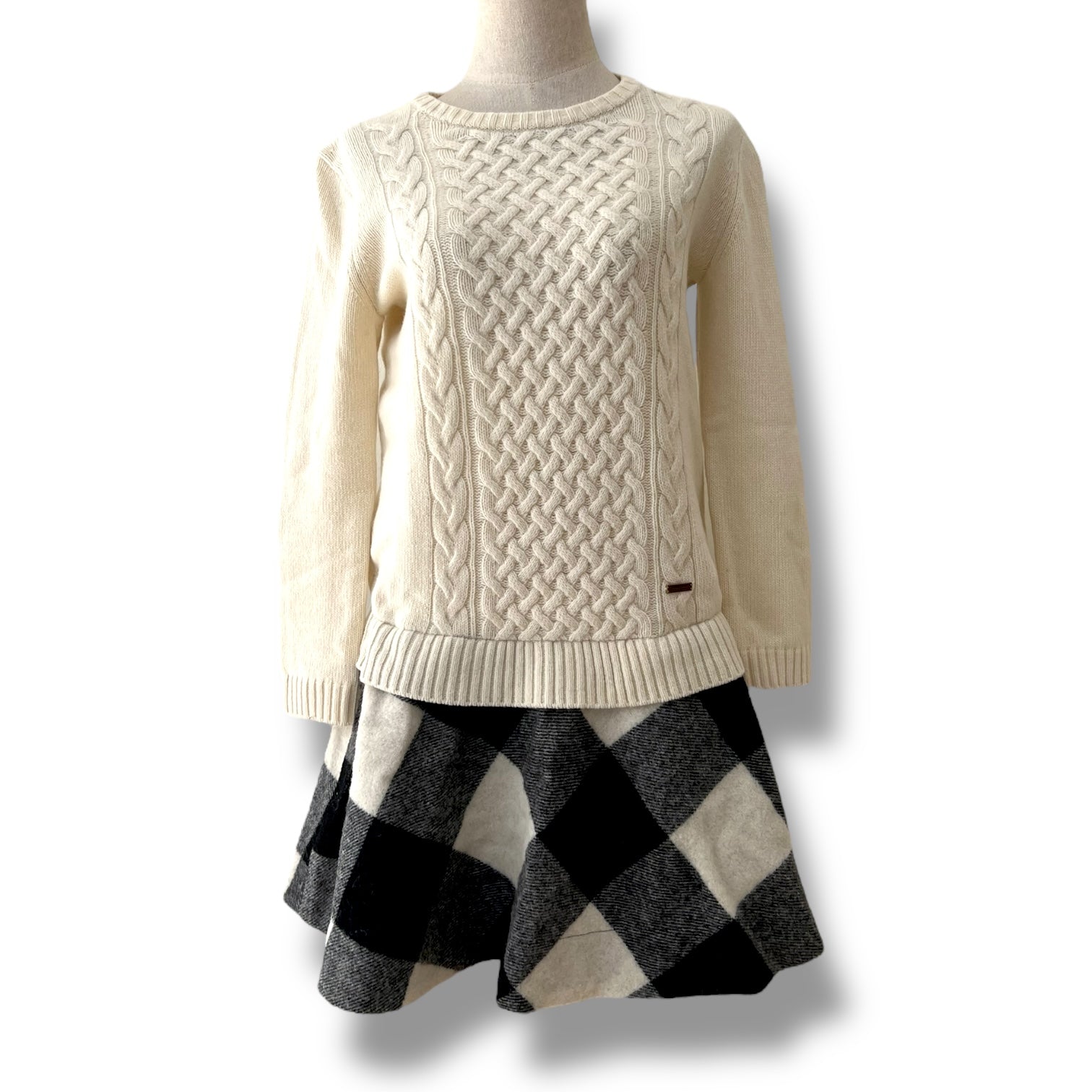 Cable Knit Sweater Buffalo Ladies Sweater Buffalo David Bitton