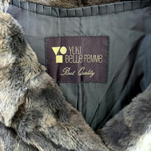 Load image into Gallery viewer, Vintage Shaved Mink Swing Coat by Yuki Belle
