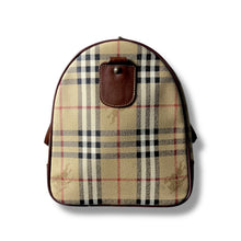 Load image into Gallery viewer, Vintage Burberry Nova Check Travel Bag – Made in England
