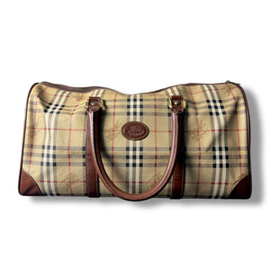Vintage Burberry Nova Check Travel Bag – Made in England