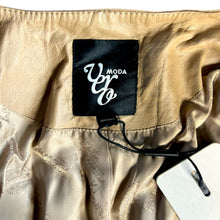 Load image into Gallery viewer, Vero Moda Real Leather Zipped Jacket in Tan
