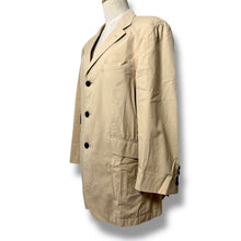 Load image into Gallery viewer, Preloved Burberry Black Label Cotton Blazer
