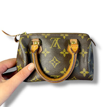 Load image into Gallery viewer, Vintage Louis Vuitton Nano Speedy – Monogram Canvas (Pre-Date Code, Late 1980s–Early 1990s)
