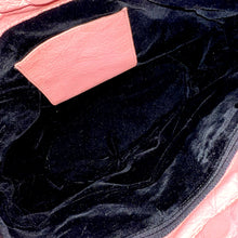 Load image into Gallery viewer, Vintage Blush Ostrich Drawstring Tote

