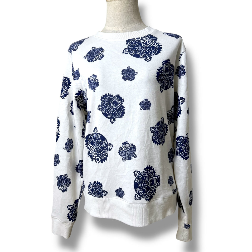 Vintage Logo Print Kenzo Sweatshirt