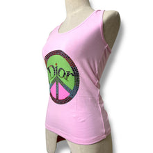 Load image into Gallery viewer, Christian Dior “Dior Not War” Tank Top – New with Tags
