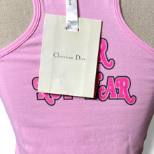 Load image into Gallery viewer, Christian Dior “Dior Not War” Tank Top – New with Tags
