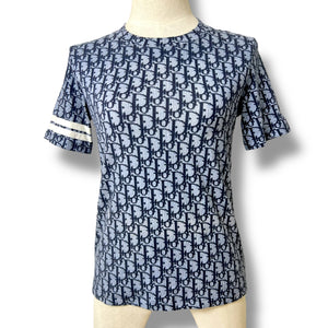 Christian Dior Navy Oblique T-Shirt