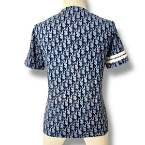 Christian Dior Navy Oblique T-Shirt