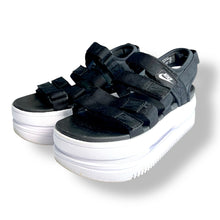 Load image into Gallery viewer, Nike Air Force 1 Pixel Sandals – Black &amp;; White
