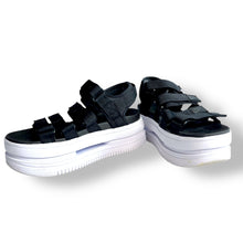 Load image into Gallery viewer, Nike Air Force 1 Pixel Sandals – Black &amp;; White
