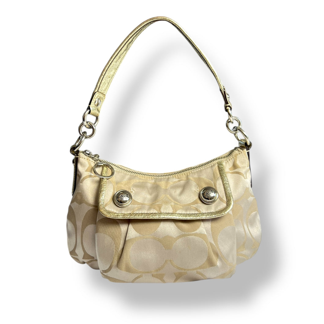 Coach Poppy Signature Glam Shoulder Bag (c. 2009–2010)
