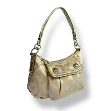 Load image into Gallery viewer, Coach Poppy Signature Glam Shoulder Bag (c. 2009–2010)
