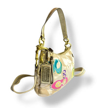 Load image into Gallery viewer, Coach Poppy Glam Scribble Convertible Bag (c. 2010)
