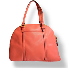 Load image into Gallery viewer, Coach Cora Satchel – Coral Saffiano Leather (c. 2010s)
