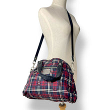 Load image into Gallery viewer, Coach 2011 Poppy Tartan Plaid Satchel Bag
