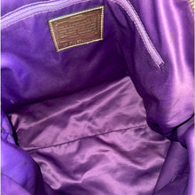 Load image into Gallery viewer, Coach Poppy Glam Black &amp; Gold Tote
