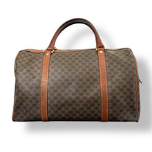 Load image into Gallery viewer, Céline Macadam Coated Canvas &amp; Leather Travel Bag
