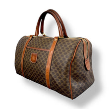 Load image into Gallery viewer, Céline Macadam Coated Canvas &amp; Leather Travel Bag
