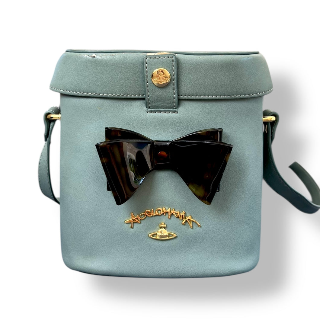 Vivienne Westwood ‘Bow Mania’ Leather Crossbody Bag