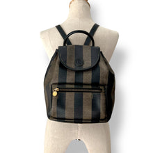 Load image into Gallery viewer, Fendi Vintage Pequin Stripe Backpack
