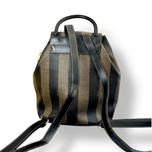 Load image into Gallery viewer, Fendi Vintage Pequin Stripe Backpack
