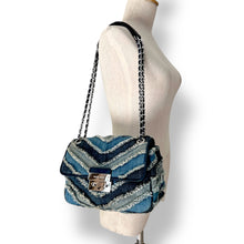 Load image into Gallery viewer, Michael Kors Sloan Denim Patchwork Shoulder Bag
