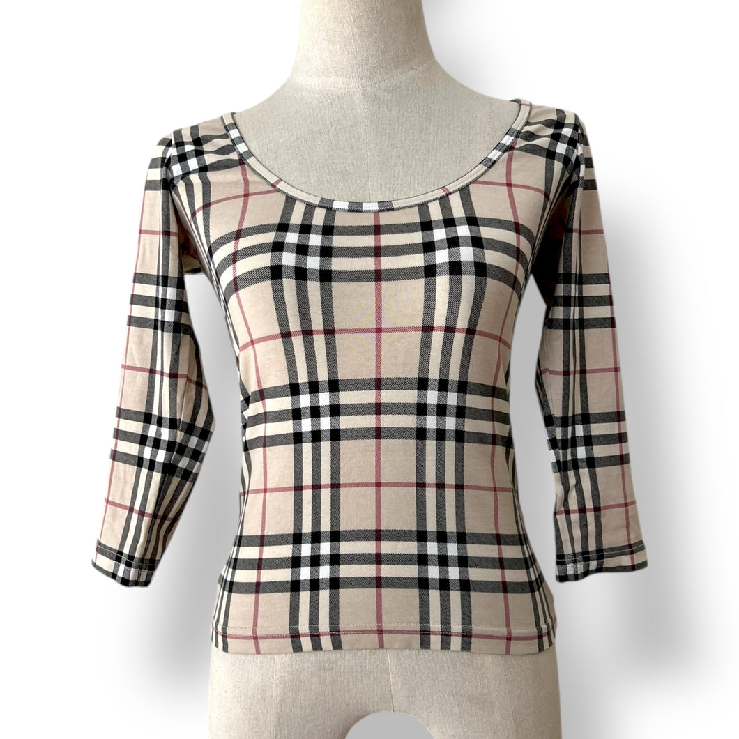 Burberry London Vintage Check Top