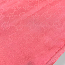 Load image into Gallery viewer, Gucci GG Monogram Wool-Silk Scarf in Rose Pink
