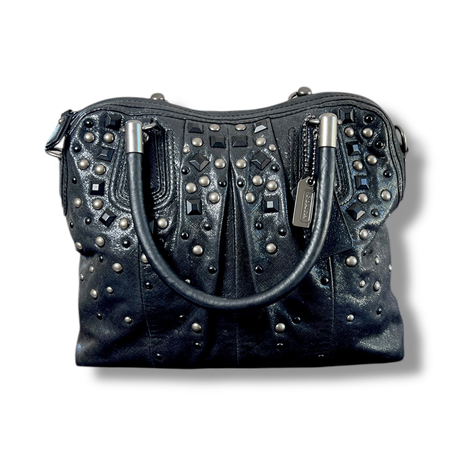 COACH archive Y2K Studded All Leather Coach | Bags | Coach East 