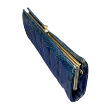Load image into Gallery viewer, Vintage Charles Jourdan Paris Snakeskin &amp; Leather Clutch, c. 1970s–80s
