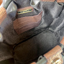 Load image into Gallery viewer, Vintage Ostrich Leg &amp; Leather Shoulder Bag
