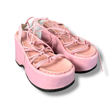 Load image into Gallery viewer, Buffalo London 1990s Pink Platform Sandals
