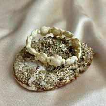 Load image into Gallery viewer, Vintage Hand-Carved Bone Turtle Bracelet
