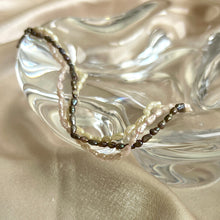 Load image into Gallery viewer, Vintage Three-Strand Freshwater Seed Pearl Necklace with Matching Bracelet

