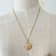 Load image into Gallery viewer, Vintage 1998 Coin Pendant Necklace
