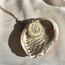 Load image into Gallery viewer, Vintage British Coin Pendant Necklace
