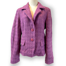 Load image into Gallery viewer, Vintage Knitted Wool Blazer
