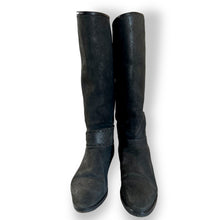 Load image into Gallery viewer, Vintage Black Suede Boots
