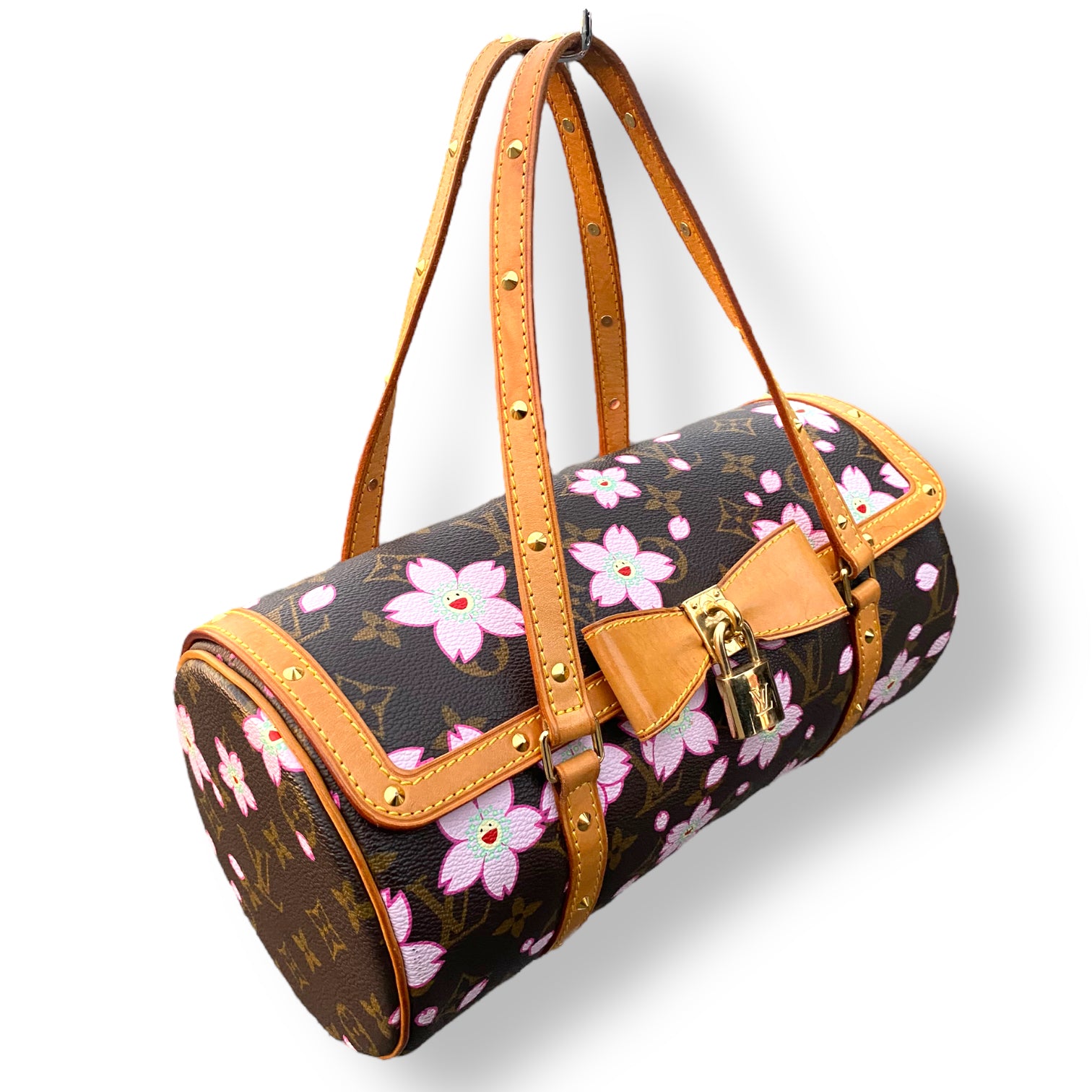 Buy Louis Vuitton Limited Edition Papillon Handbag Mink Mini 78203