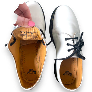 Dr Martens's White Brogues