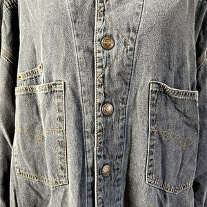 Vintage Harley Davidson Denim Shacket