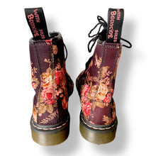 Load image into Gallery viewer, Brand New pair of Floral Canvas Doc Martens
